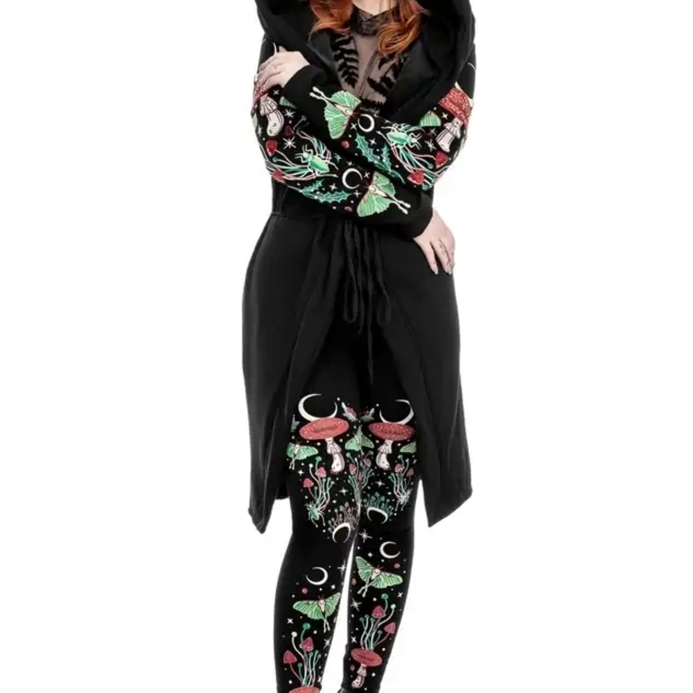 Restyle Witchy Cottagecore Hoodie Autumnal Equinox Gothic Oversized Hoodie XL - Picture 7 of 7